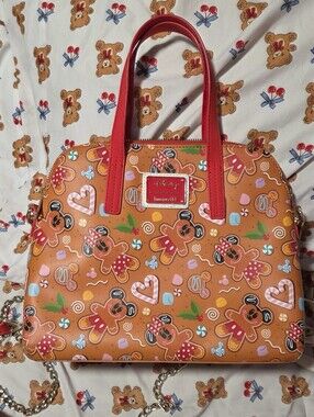 Loungefly X Disney Gingerbread Crossbody Bag